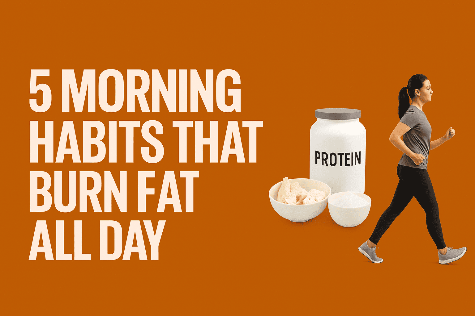 5 Morning Habits That Help Burn Fat All Day Long