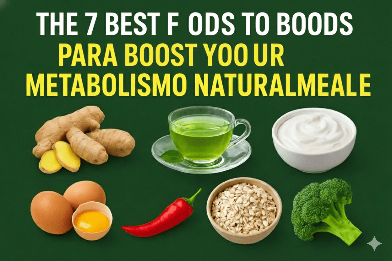 ✅ The 7 Best Foods To Boost Your Metabolism NaturallyIntroduction