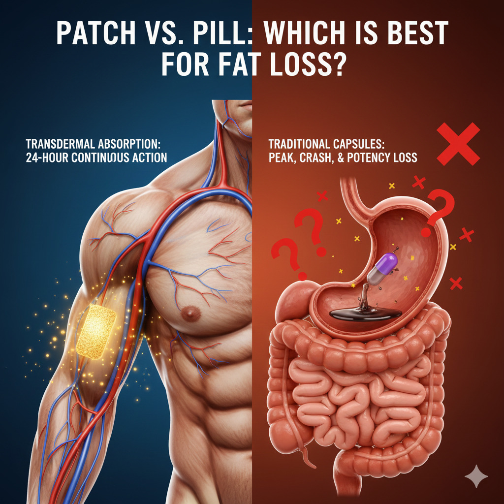 TrimPure Gold Patch Adhesive vs. Weight Loss Capsules: Which Method Guarantees Maximum Fat Burning?